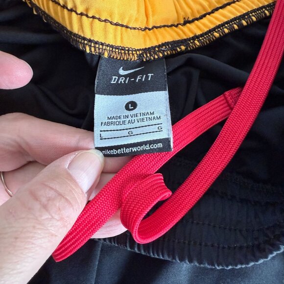 NIKE Dri-Fit Womens Activewear Shorts Large Pull On Running Workout Casual Gym - Picture 7 of 9